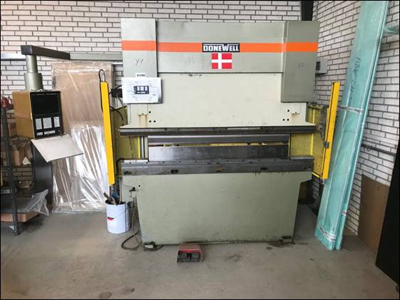 Donewell CNC 2000 mm x 50 ton